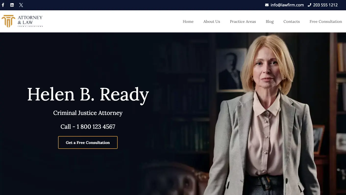 Professional / Attorney Theme