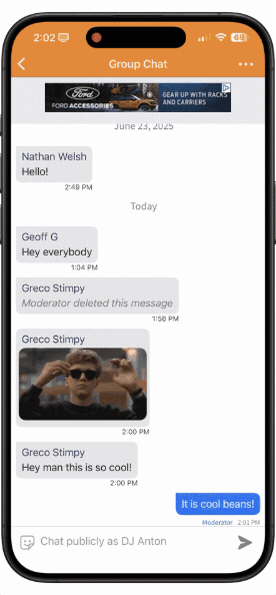 gifs in chat