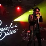 Brendon Urie of Panic! at the Disco performs onstage at Pandora's Holiday Show at Pier 36 on December 10^ 2015 in New York City.