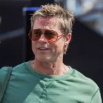 Brad Pitt at the paddock during Formula One Hungary Grand Prix Hungaroring^ Mogyorod^ Hungary. July 19^ 2024