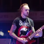 Chris Cain^ rhythm guitarist for Bad Wolves^ at Tribute Communities Centre ^ Oshawa Ontario Canada 11/30/2018