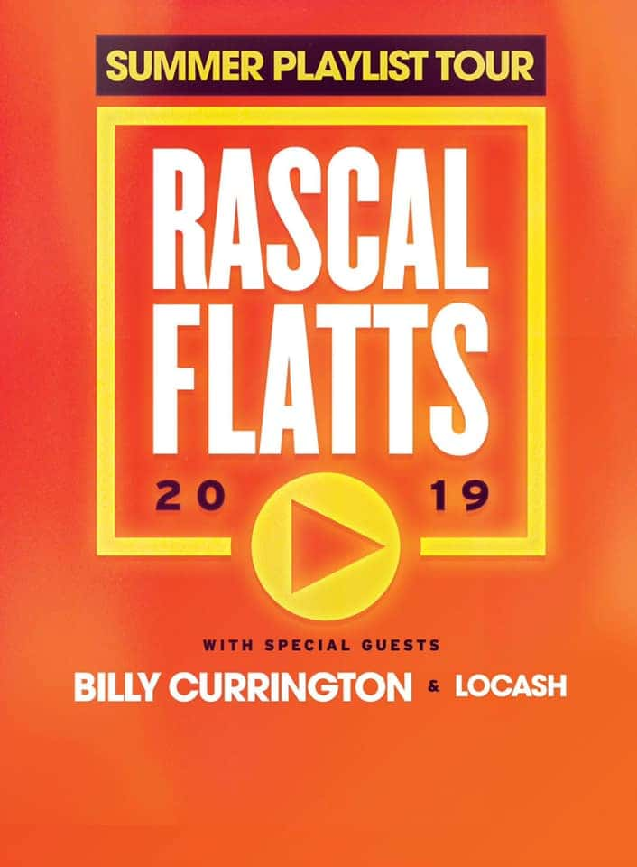 Rascal Flatts Summer Playlist Tour Dixie 105 7 Wrsf Fm