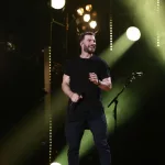 Sam Hunt at the 2017 CMA Music Festival on June 9^ 2017 at Nissan Stadium in Nashville^ Tennessee.