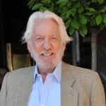 Donald Sutherland at photo call for his movie "The Hunger Games: Mockingjay - Part 1" at the 67th Festival de Cannes. CANNES^ FRANCE - MAY 17^ 2014