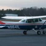 Civilian Air Patrol airplane^ for search and rescue operations. Richmond^ Virginia/USA - Dec 18^2008