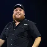 Luke Combs performs live at ao arena manchester uk. Manchester^ United Kingdom^ 17th october 2023