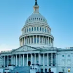The United States Capitol^ located at the heart of Washington^ D.C. Washington^ DC^ USA - November 14^ 2022