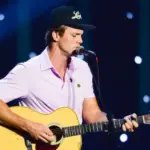 Parker McCollum performs in Hollywood^ Florida on November 14^ 2024. The performance was part of Audacy’s Stars and Strings benefit concert. Hollywood^ Florida - November 14^ 2024