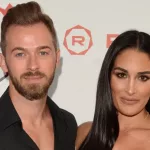 Artem Chigvintsev^ Nikki Bella at the 9th Annual Variety Charity Poker & Casino Night at the Paramount Studios on July 24^ 2019 in Los Angeles^ CA