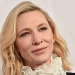 Cate Blanchett arrives for the BAFTA Tea Party on January 14^ 2023 in Beverly Hills^ CA