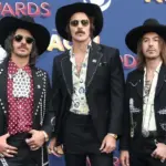 Cameron Duddy^ Mark Wystrach and Jesse Carson of Midland attend the 53rd Annual Academy of Country Music Awards on April 15^ 2018 at the MGM Grand Arena in Las Vegas^ Nevada.