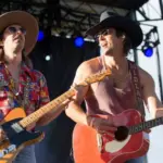 (L to R) Cameron Duddy and Mark Wystrach of the band Midland perform at BottleRock. Napa^ CA/USA: 5/24/19