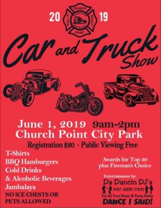 Church Point Volunteer Fire Dept. Car and Truck Show