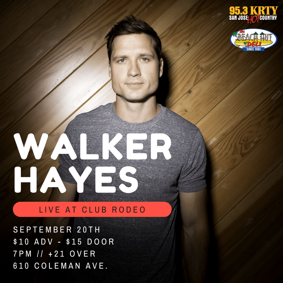 WalkerHayes KRTY Country Music