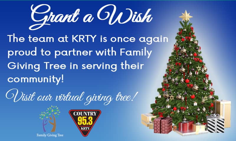 KRTY and The Family Giving Tree are granting wishes! - Vimarsana News