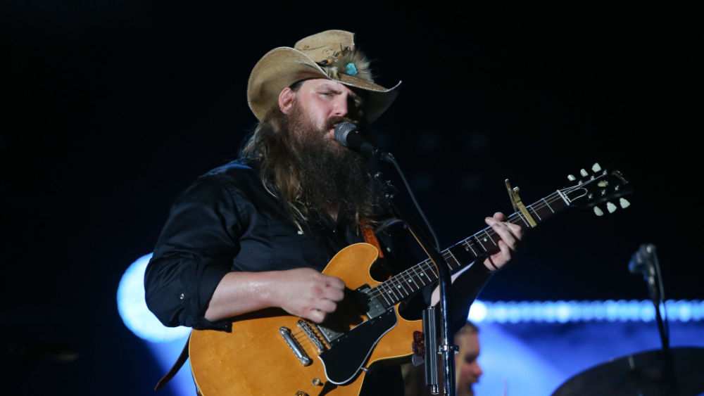 Chris Stapleton Sings the National Anthem at Super Bowl LVII 