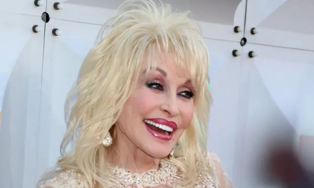 Dolly Parton at the 51st Academy of Country Music Awards Arrivals at the Four Seasons Hotel on April 3^ 2016 in Las Vegas^ NV