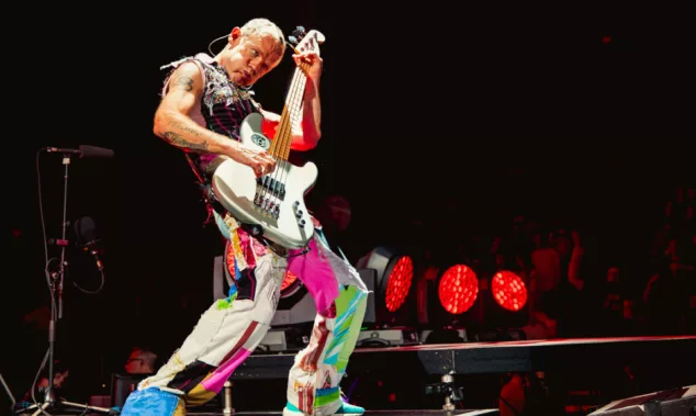 Red Hot Chili Peppers perform live at Van Andel Arena; GRAND RAPIDS^ MICHIGAN / USA - June 25^ 2017.