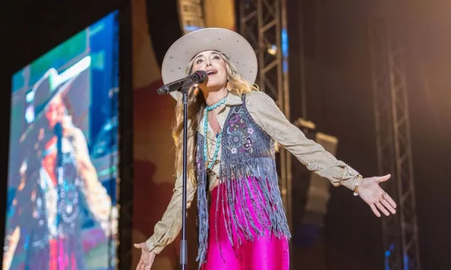 Lainey Wilson performing at Watershed Festival at The Gorge Ampitheater; George^ Washington USA - August 6^ 2023