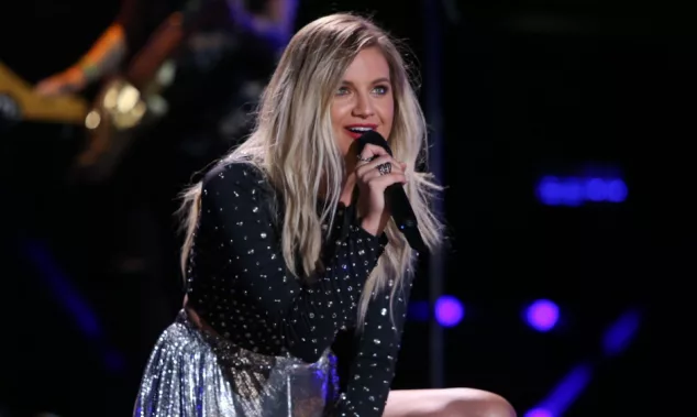 Singer Kelsea Ballerini performs at the 2018 CMA Fest at Nissan Stadium on June 9^ 2018 in Nashville^ Tennessee.