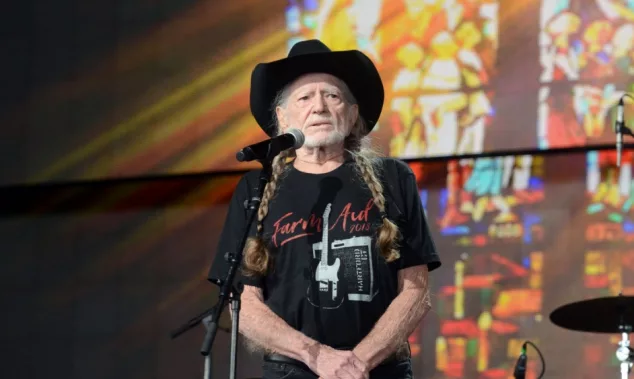 Farm Aid founder Willie Nelson performs at the 2018 Farm Aid. Hartford^ CT - September 22^ 2018.