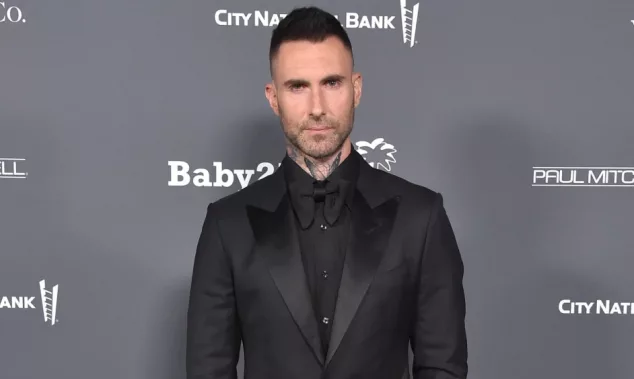 Adam Levine arrives for Baby2Baby 10 Year Gala Presented by Paul Mitchell on November 13^ 2021 in West Hollywood^ CA