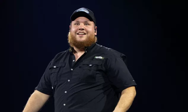 Luke Combs performs live at ao arena manchester uk. Manchester^ United Kingdom^ 17th october 2023