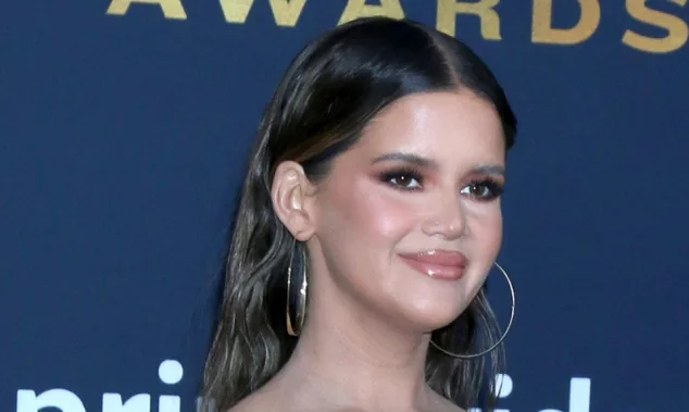 Maren Morris at the 2022 Academy of Country Music Awards Arrivals at Allegient Stadium on March 7^ 2022 in Las Vegas^ NV
