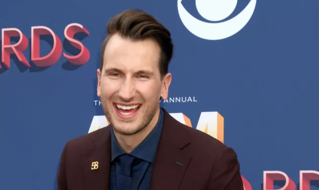 Russell Dickerson at the Academy of Country Music Awards 2018 at MGM Grand Garden Arena on April 15^ 2018 in Las Vegas^ NV