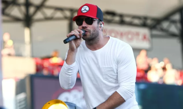 Sam Hunt performs onstage during the 2016 Off The Rails Music Festival - Day 2 on April 24^ 2016 at Toyota Stadium in Frisco^ Texas.