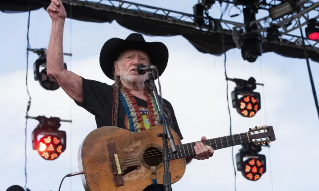 Willie Nelson performs at LOCKN' Festival. Arrington^ VA/USA - 9/7/2014