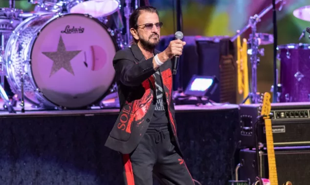 Ringo Starr performs on stage at Hard Rock Live in Hollywood^ Florida. HOLLYWOOD^ FLORIDA - SEPTEMBER 17^ 2022