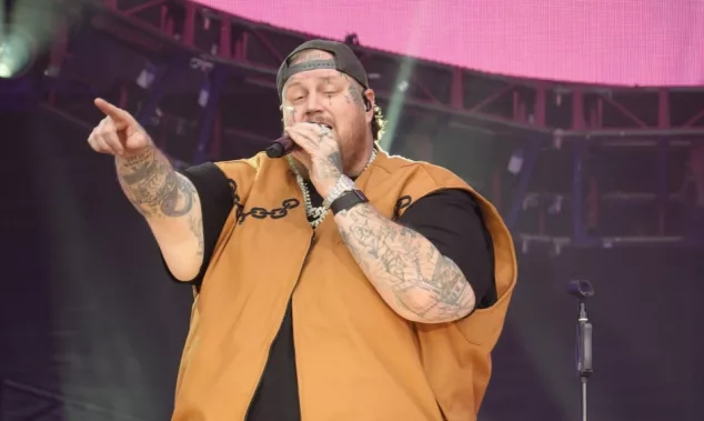 Jelly Roll preparing for Global Citizen Festival 2024. New York^ USA - September 28^ 2024
