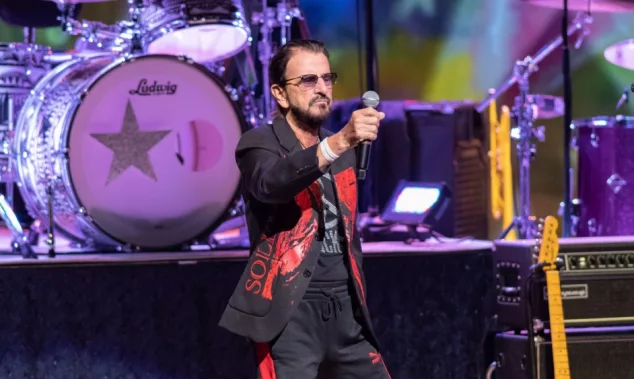 Ringo Starr performs on stage at Hard Rock Live in Hollywood^ Florida. HOLLYWOOD^ FLORIDA - SEPTEMBER 17^ 2022