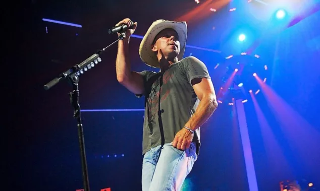 Kenny Chesney performs at the inaugural iHeartRadio Music Festival at the MGM Grand Garden Arena. Las Vegas^ NV^ USA: September 24^ 2011