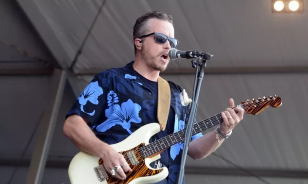 Jason Isbell and the 400 Unit performs at the New Orleans Jazz and Heritage Festival in Louisiana. New Orleans^ LA - May 4^ 2018