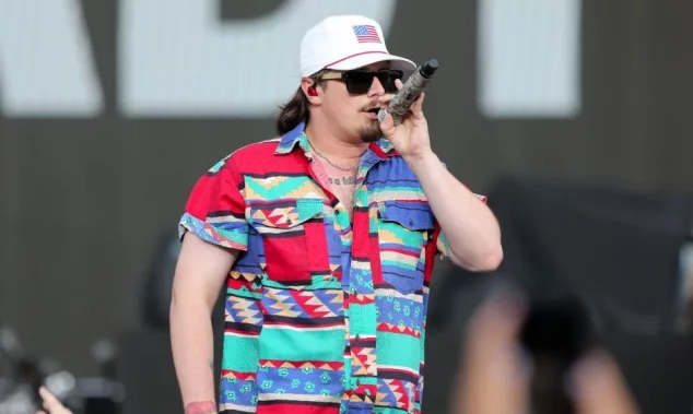 Hardy performs in concert during the "Can't Say I Ain't Country" Tour on July 20^ 2019 at Northwell Health at Jones Beach Theater in Wantagh^ New York.