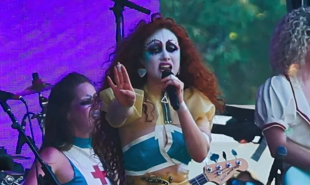 Chappell Roan performs at Bonnaroo music festival Manchester^ Tennessee USA - 06-16-2024