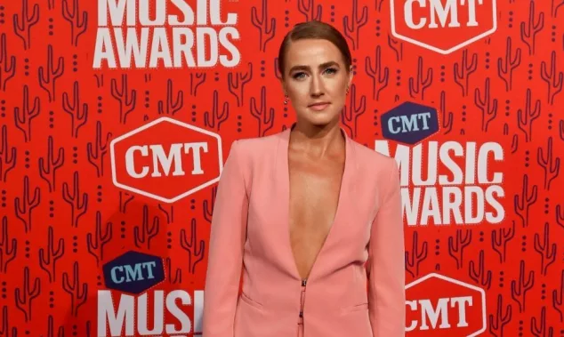 Ingrid Andress attends the 2019 CMT Music Awards at the Bridgestone Arena on June 5^ 2019 in Nashville^ Tennessee.