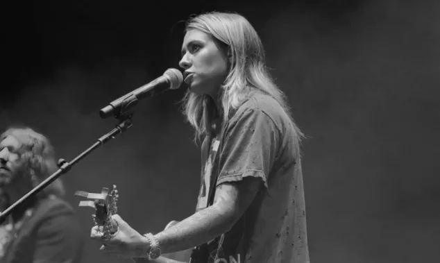 Morgan Wade performs live on stage at Hard Rock Live. HOLLYWOOD^ FLORIDA - OCTOBER 15^ 2022