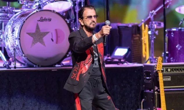 Ringo Starr performs on stage at Hard Rock Live in Hollywood^ Florida. HOLLYWOOD^ FLORIDA - SEPTEMBER 17^ 2022