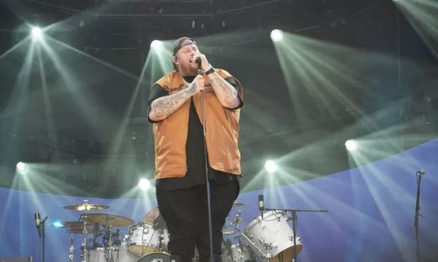 Jelly Roll preparing Global Citizen Festival 2024. New York^ USA - September 28^ 2024
