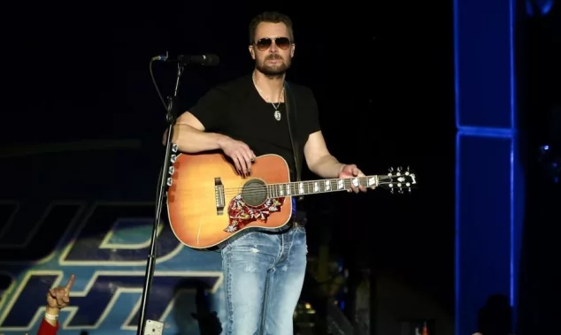 Eric Church performs onstage at the Runaway Country Music Fest at Osceola Heritage Park on March 20^ 2016 in Kissimmee^ Florida. KISSIMMEE^ FL-MAR 20