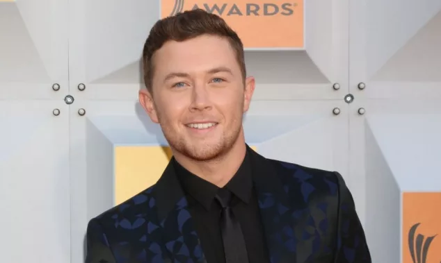 Scotty McCreery at the 51st Academy of Country Music Awards Arrivals at the Four Seasons Hotel on April 3^ 2016 in Las Vegas^ NV