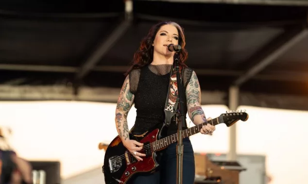 Ashley McBryde performs in concert on April 5^ 2024 in Fort Lauderdale^ Florida as part of the Tortuga Music Festival.