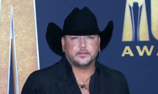 Jason Aldean at the 2022 Academy of Country Music Awards Arrivals at Allegient Stadium on March 7^ 2022 in Las Vegas^ NV