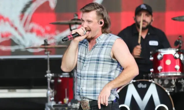 Morgan Wallen performs in concert during the "Can't Say I Ain't Country" Tour on July 20^ 2019 at Northwell Health at Jones Beach Theater in Wantagh^ New York.