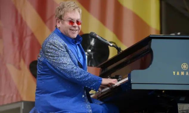 Sir Elton John headlines the New Orleans Jazz and Heritage Festival New Orleans^ LA - May 2^ 2015
