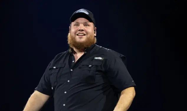 Luke Combs performs live at ao arena manchester uk. Manchester^ United Kingdom^ 17th october 2023
