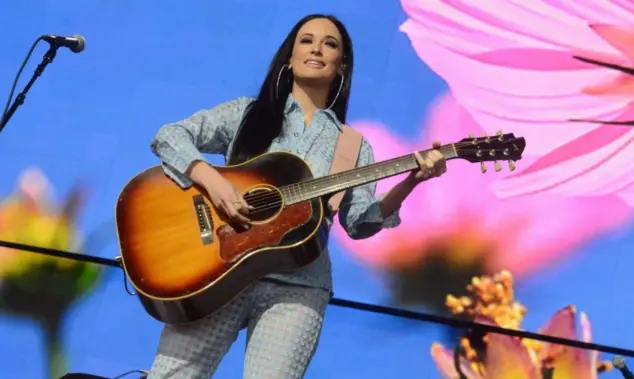 Country superstar singer Kacey Musgraves performs at the 2018 Farm Aid Benefit Concert. Hartford^ CT - September 22^ 2018